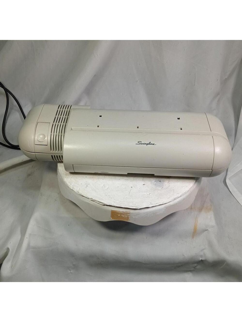 Swingline Model 525 Electric Hole Punch Office Paper Beige Vintage Tested